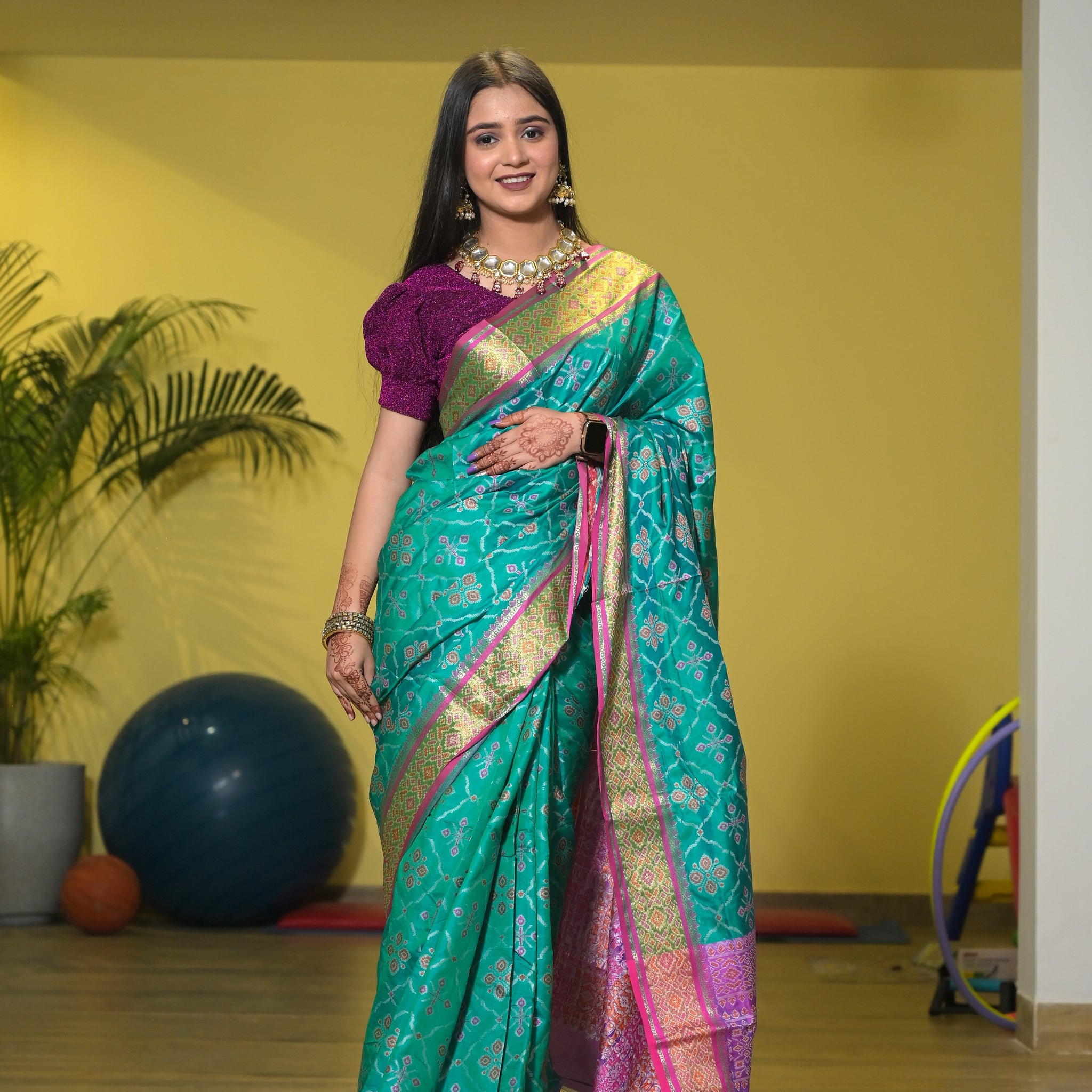Graceful Paota Silk Saree Design No- AD-12