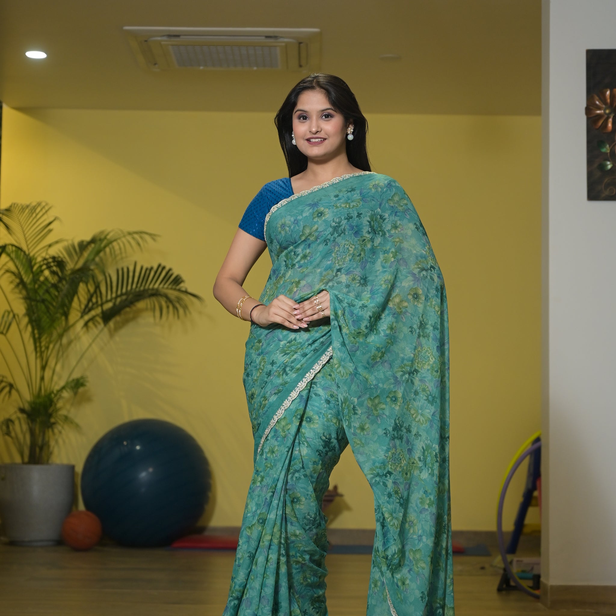 Pure Mono Georgette Work Blouse for Women AE-05